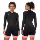 Macaquinho Ciclismo Feminino preto 