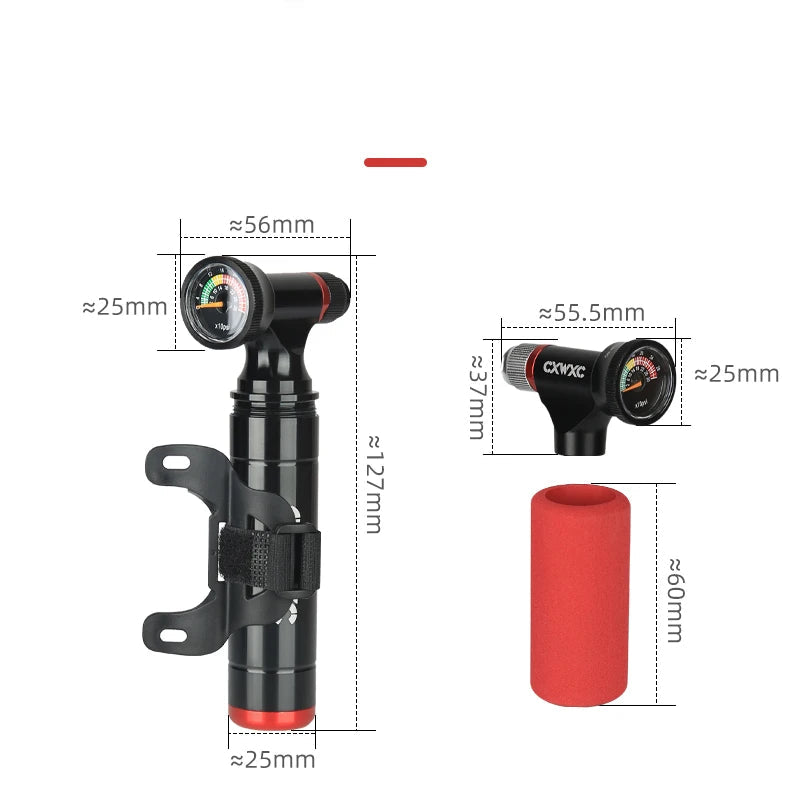 Mini Bomba de CO2 Portátil