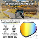 Kit com 2 pares de óculos Specialized promoção compre 1 leve 2
