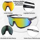 Kit com 2 pares de óculos Specialized DETALHES