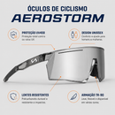 Detalhe da lente do Óculos de Ciclismo AEROSTORM