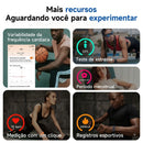 Pulseira Watch Pro para acompanhar treinos e rotina diária