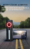 Bike Light com filmagem