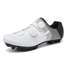 Sapatilha Pro Fit branca para mountain bike com solado firme