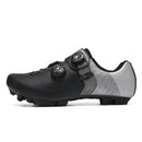 Sapatilha de mountain bike cinza para pedais longos