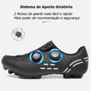 Sapatilha Speed Sport Bike detalhe do fechamento giratório