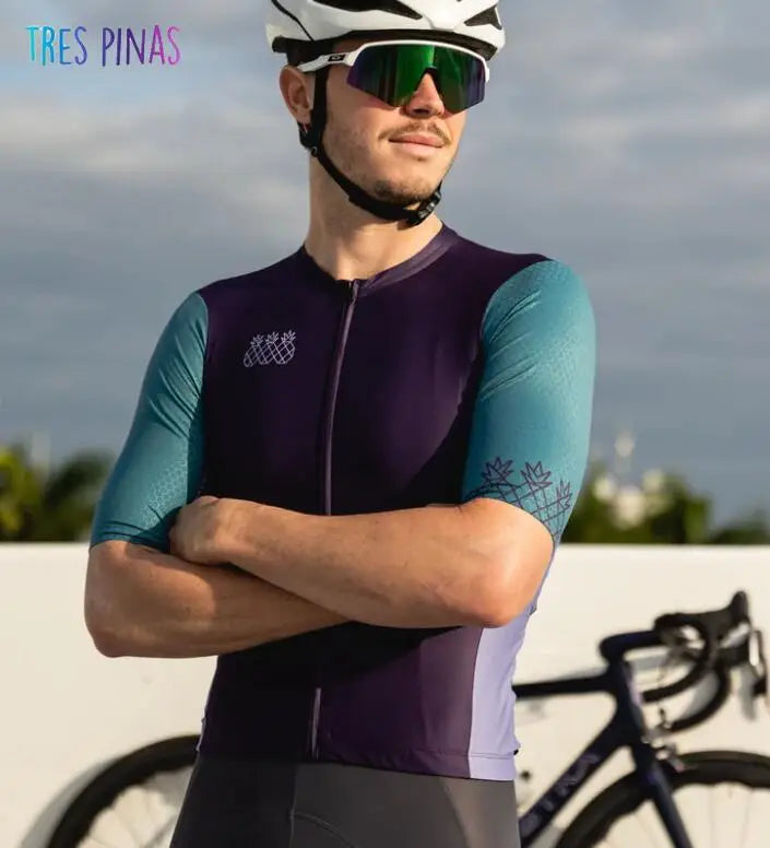 Camisa de Ciclismo Masculina Trespinas