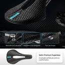 Selim 3D Ryet Carbon para ciclistas que buscam leveza e performance