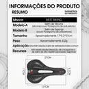 Selim Extra Soft Gel para bicicleta - imagem 12