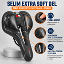Vista lateral do Selim Extra Soft Gel