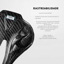 Detalhes do Selim Ryet 3D Cromoli com tecnologia 3D para ciclismo