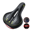 Selim Super Soft com acolchoamento para mais conforto no pedal