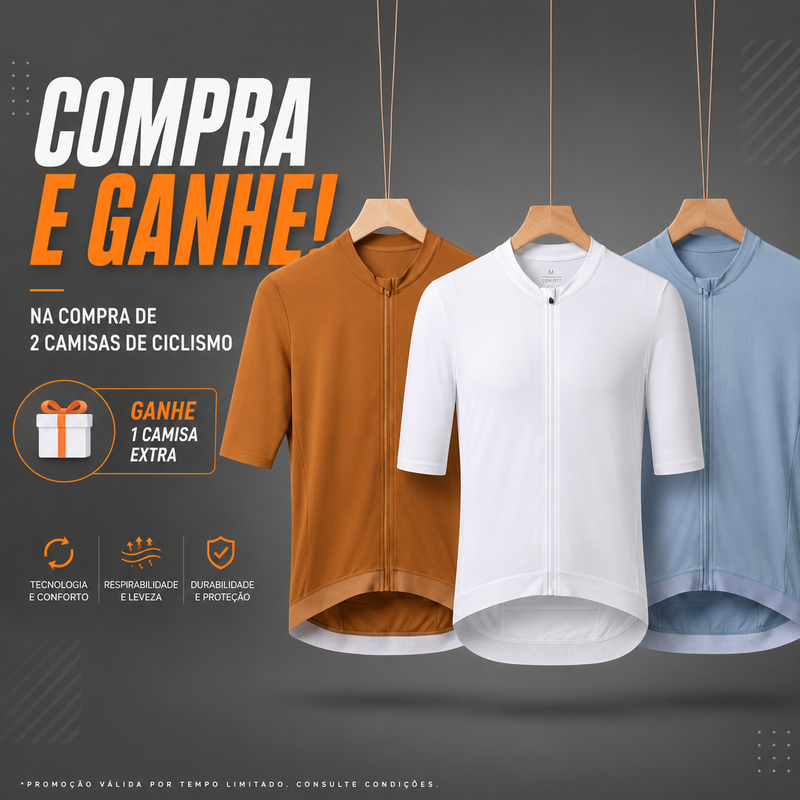 Kit de Camisas para Ciclismo Hise