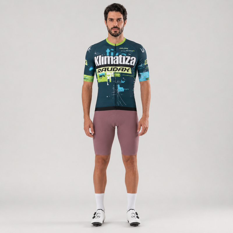 Camisa de Ciclismo Klimatiza Team em vista frontal
