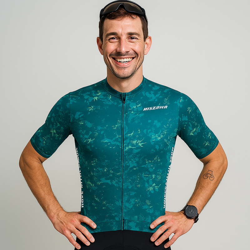 Camisa de Ciclismo Masculina Hise Laser