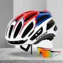 Capacete de Ciclismo + Óculos
