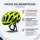 Capacete de Ciclismo + Óculos