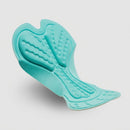 Detalhe do Bretelle Long Ride Branco com tecido em Lycra e poliester
