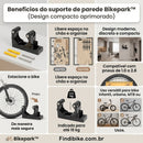 Suporte de parede para bicicleta