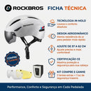 Capacete de Ciclismo Rock Aero