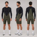 Bretelle YKI-Carbon Avocado para ciclismo de longa distância