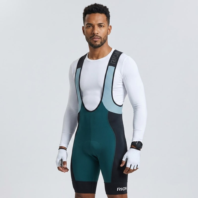Bretelle Masculino Dolomiti 6H verde para pedais de longa duração