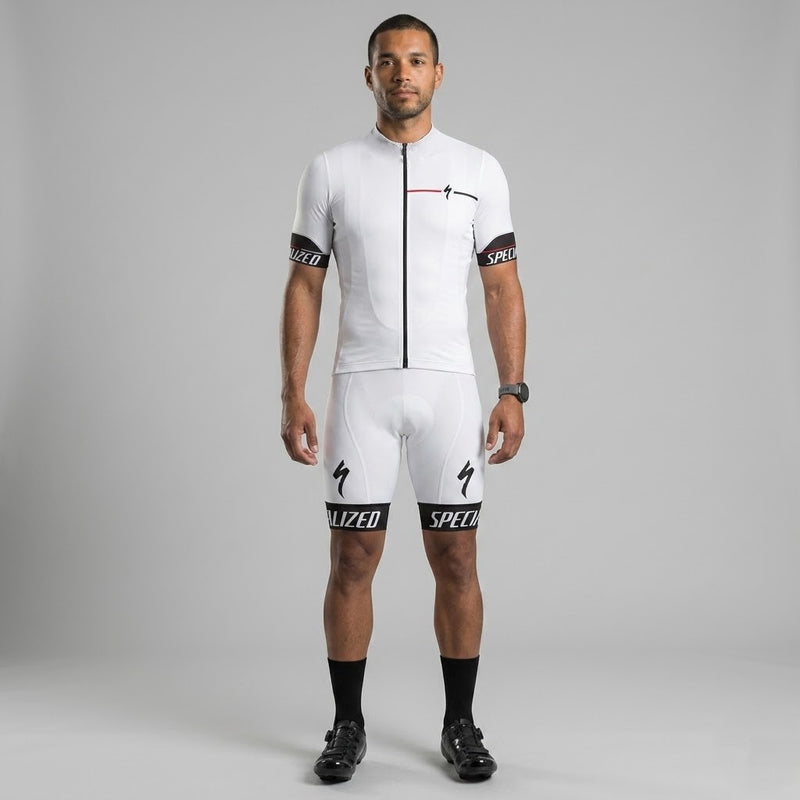 Conjunto de Ciclismo Masculino Racing com camisa e bretelle