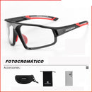 Óculos fotocromático Rock vista frontal para ciclismo outdoor