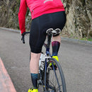 Bretelle EVO1 em uso no ciclismo de estrada vista lateral