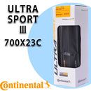 Pneu Continental Ultra Sport III 700x23c para ciclismo de estrada
