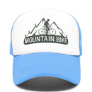 Boné MTB vista traseira tela preta e ajuste universal
