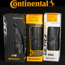 Detalhe da banda de rodagem do Continental Ultra Sport 23c com tecnologia TWI