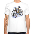Camisa Casual Ciclismo algodão penteado leve e confortável