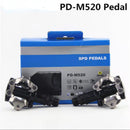 Pedal de Encaixe Shimano PD-M520 vista frontal