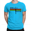 Camisa Van der Poel etiqueta estampada 100% algodão penteado